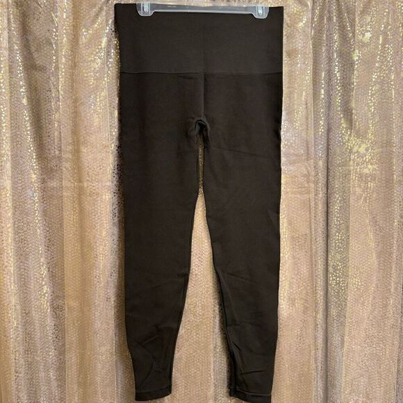 SPANX Olive Green Look At Me Now Seamless Zip Ankle Legging 2X NWOT - Picture 2 of 7